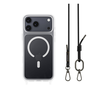 Etui / obudowa na smartfona MAGEASY Roam M do iPhone 17 Pro Max (Transparent/Black )